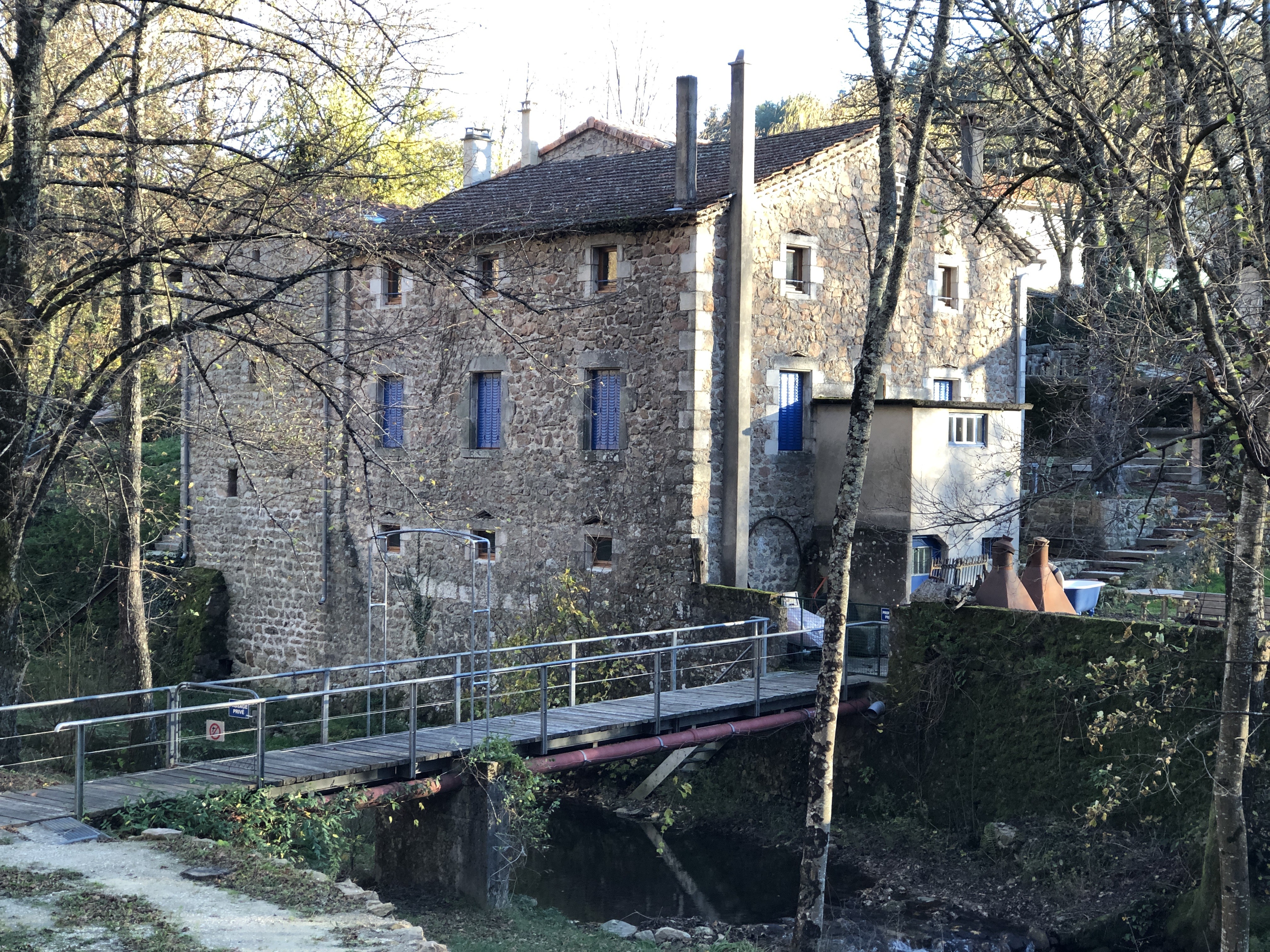 Le moulin du Faure à Saint-Barthélemy