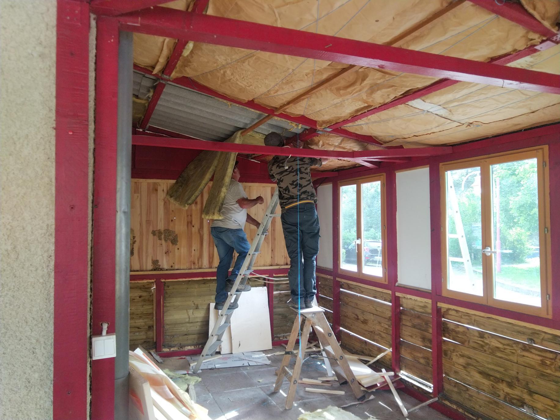 Lundi 16 mai, on attaque les travaux