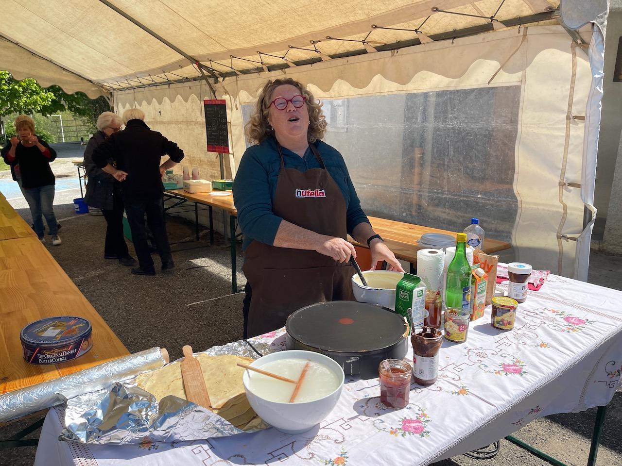 Qu'elles sont bonnes, les crêpes de Véronique