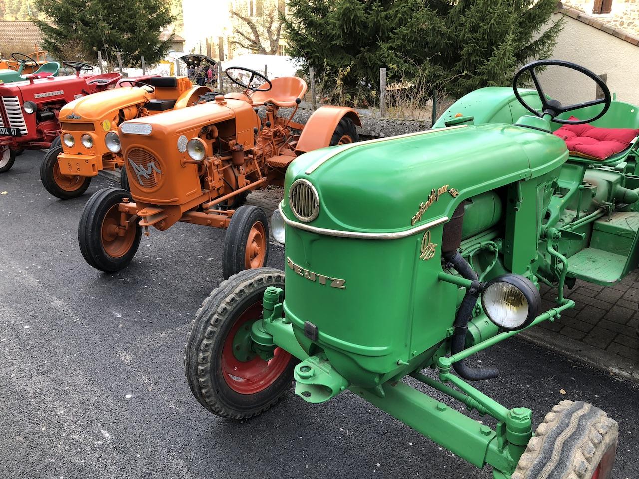 La mise en place des tracteurs