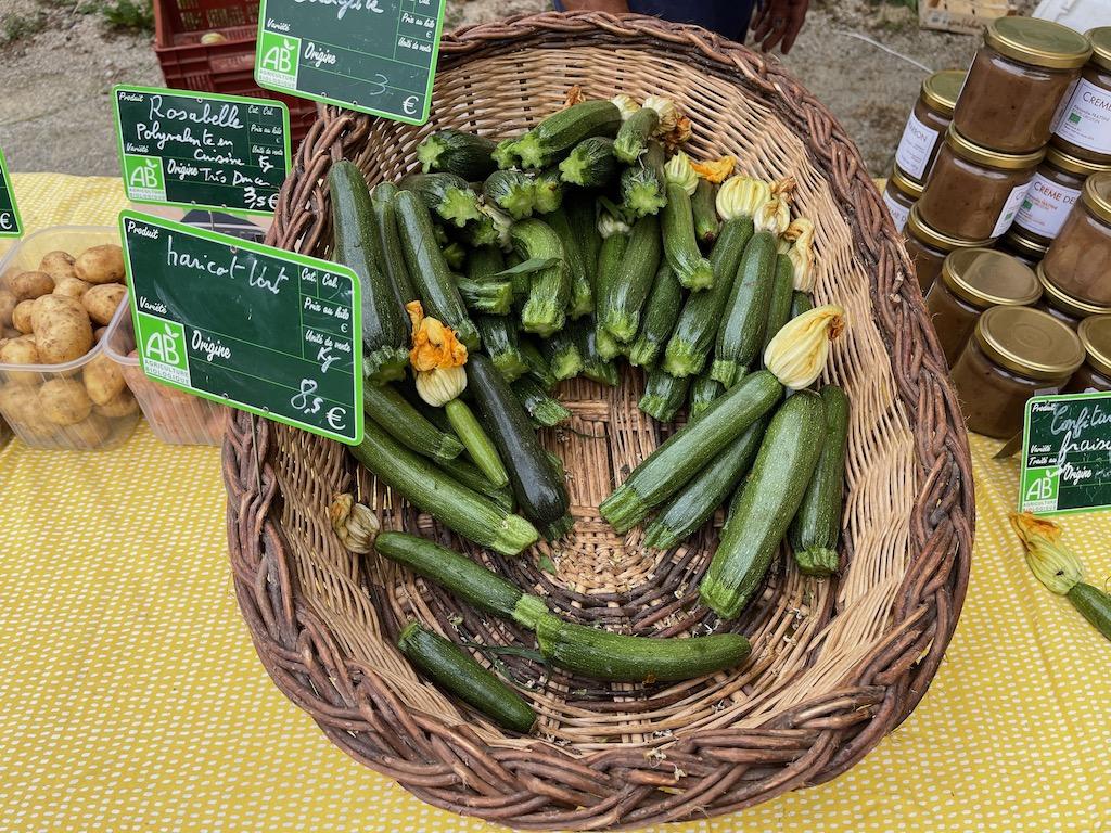 Top, les courgettes d'Alexandre Frattini