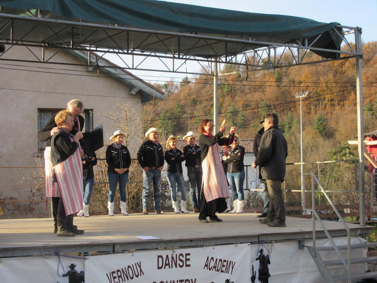 Yves Vey, premier prix du concours de pâté