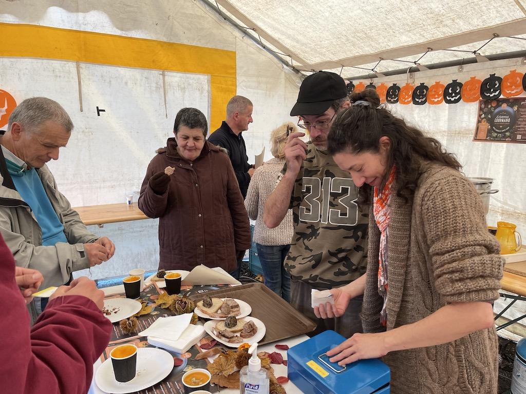 Velouté, caillette et pâtés