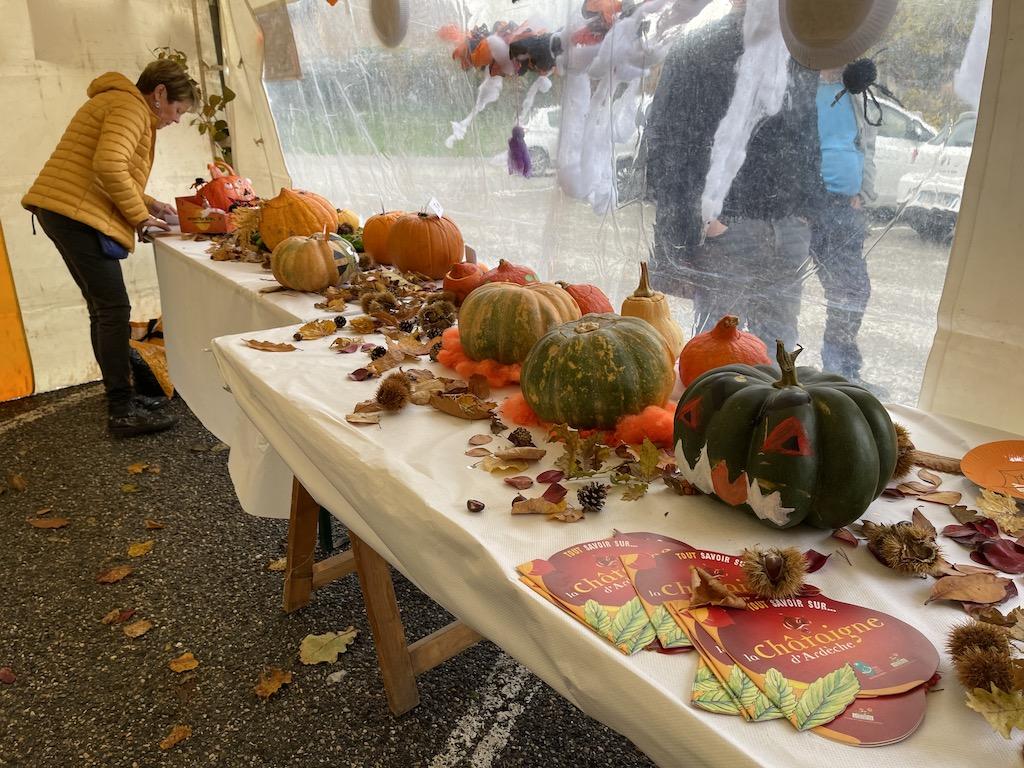 Le concours de citrouilles