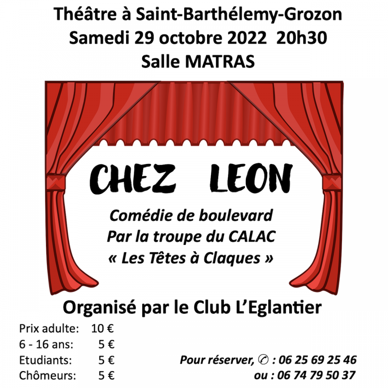 Affiche chez le on finale