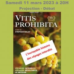 Affiche vitis prohibita 11 mar 23 carre e