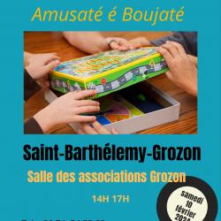 Amusate e boujate affiche jeux de socie te 