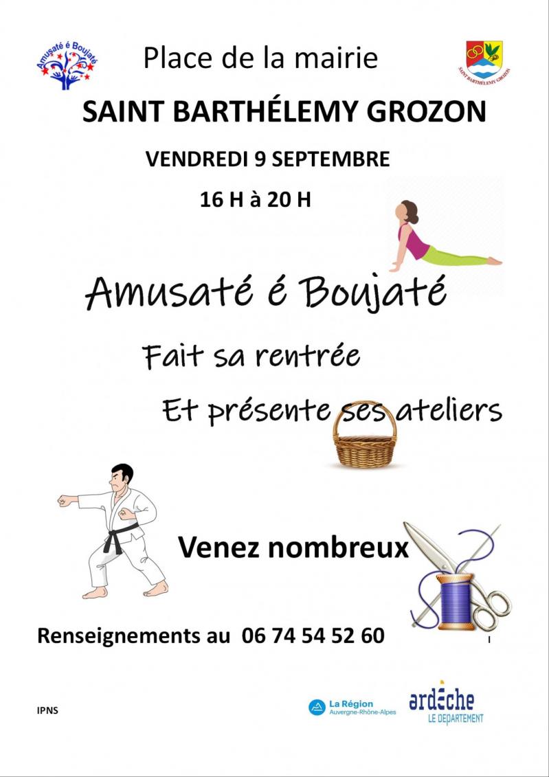 Amusate e boujate re union de rentre e 09 sep 22