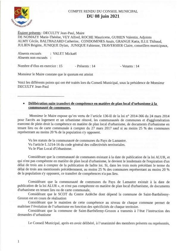 Cr conseil municipal 08 jun 21 p1