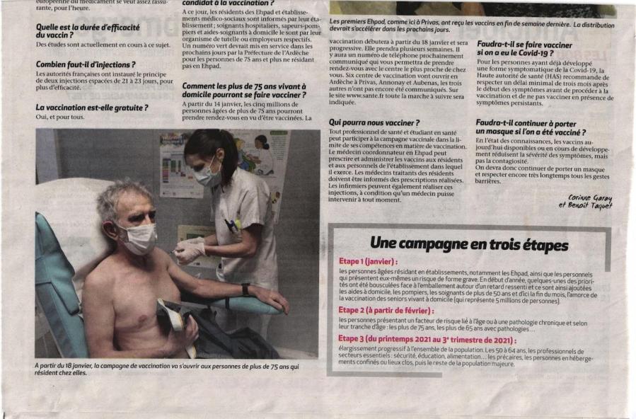 Infos vaccination hebdo arde che p2 13 jan 21