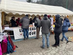 Le stand amicale lai que choucroute et buvette