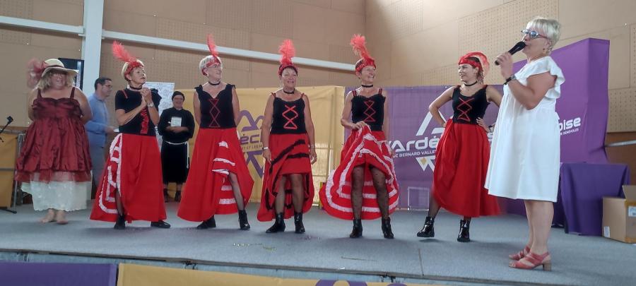 Les danseuses de french cancan