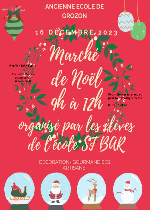 Marche de noe l de l ecole