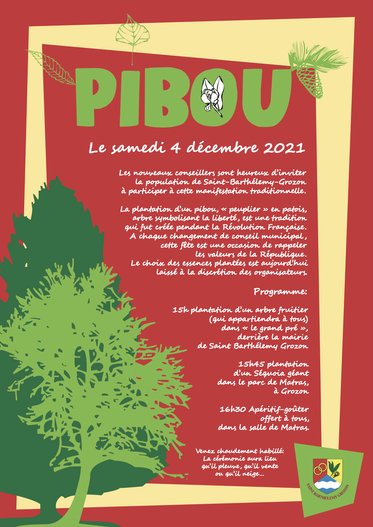 Pibou invitation 04 dec 21