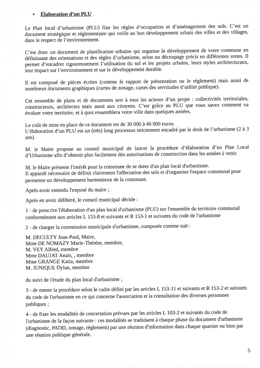 Plu de libe ration du cm du 5 septembre 2023 p1